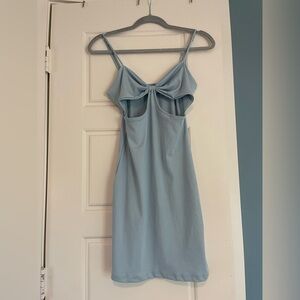 Streetwear Society Light Blue Mini Dress